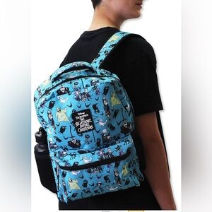 Disney Nightmare Before Christmas - 16Inch School Backpack (One Size, Teal)